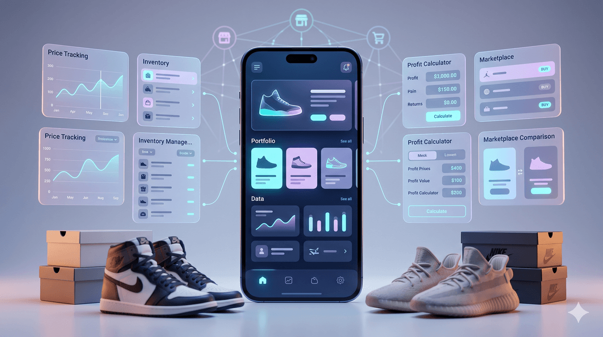 Best Apps for Sneaker Resellers: Track Prices, Inventory & Profit - Deal Reaper sneaker reselling blog